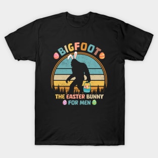 Bigfoot The Easter Bunny For Men Funny Sasquatch T-Shirt